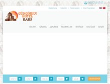 Tablet Screenshot of gungorenhotel.com